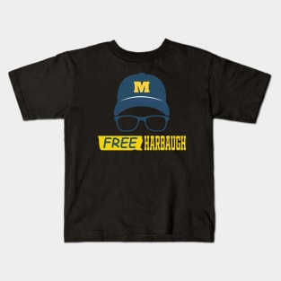 free harbaugh Kids T-Shirt